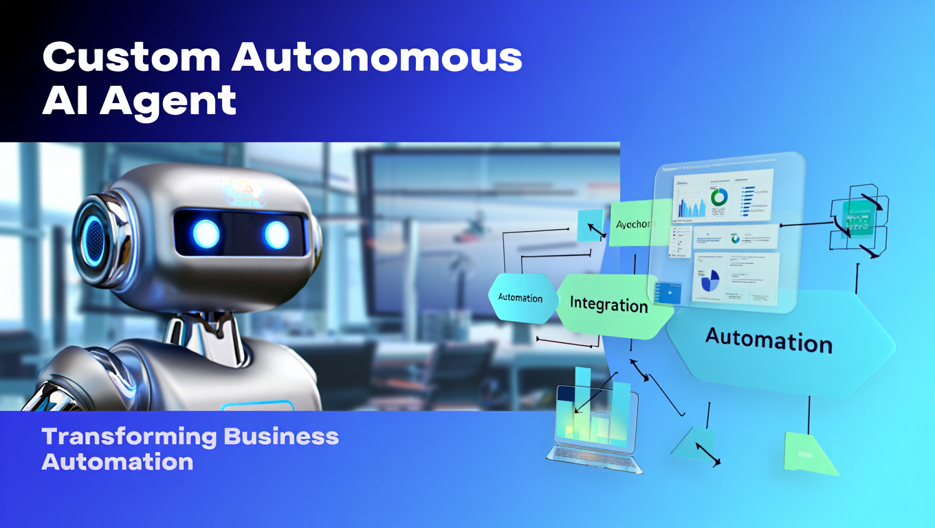 I will develop a custom autonomous AI agent for your business needs