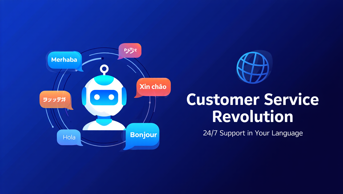 We will develop a multi-language AI chatbot for seamless global customer support